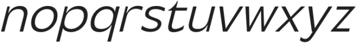 Steg Pro Light Italic otf (300) Font LOWERCASE