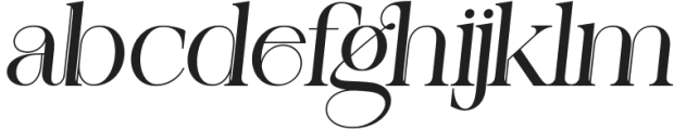 Steglstan Italic Italic otf (400) Font LOWERCASE