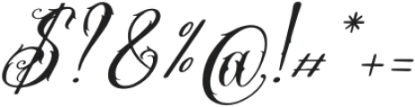 Stejita Italic otf (400) Font OTHER CHARS