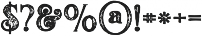 Stela Bold Inline Grunge otf (700) Font OTHER CHARS