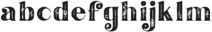 Stela Inline Grunge otf (400) Font LOWERCASE
