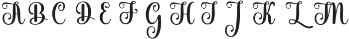 Stelagia Script Regular otf (400) Font UPPERCASE