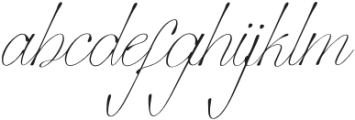 Stelaroy Italic otf (400) Font LOWERCASE