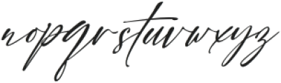 StelashildScript-Regular otf (400) Font LOWERCASE