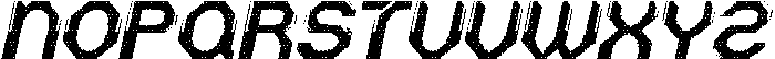 Stellen Disco Italic otf (400) Font UPPERCASE