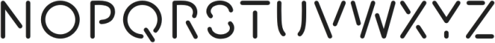 Stellus Regular otf (400) Font UPPERCASE