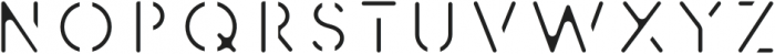 Sten Thin otf (100) Font LOWERCASE