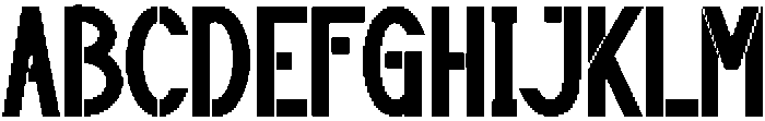 Stencil Bickors Regular otf (400) FONT