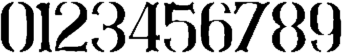Stencil Blackletter Regular otf (900) Font OTHER CHARS