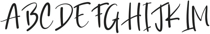 Stencil Regular otf (400) Font UPPERCASE