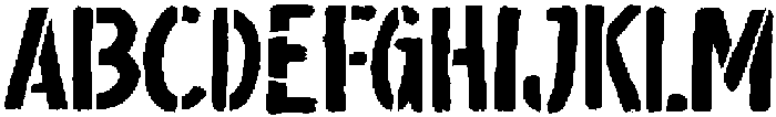 Stencilan otf (400) FONT