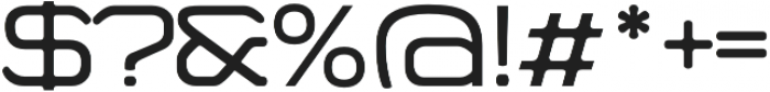 Stendo Sans Curve  Ultra-expanded Regular otf (900) Font OTHER CHARS