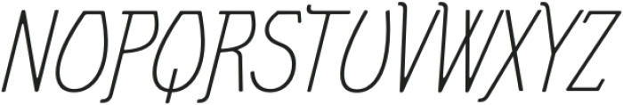 Stepelo Italic otf (400) Font UPPERCASE