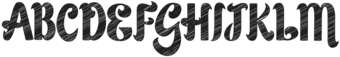 StepfordSketch-Sketch otf (400) Font UPPERCASE