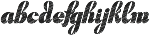 StepfordSketchItalic-SketchIt otf (400) Font LOWERCASE