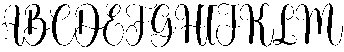 Stephany otf (400) Font UPPERCASE