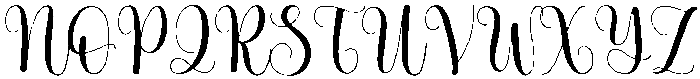 Stephany otf (400) Font UPPERCASE