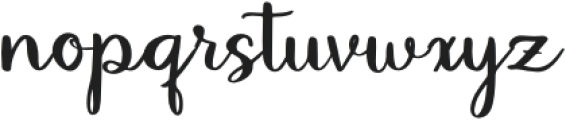 Sterling Behavior Script otf (400) Font LOWERCASE
