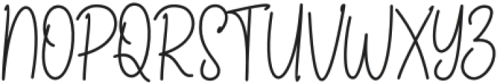 Sthepans Regular otf (400) Font UPPERCASE