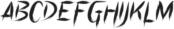 Sthut Ghoest Regular otf (400) Font UPPERCASE