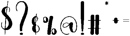 Stickers Regular otf (400) Font OTHER CHARS