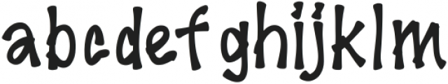Stickly-Bold ttf (700) Font LOWERCASE