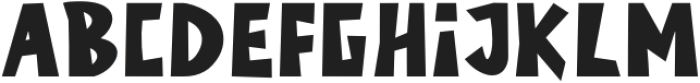 Stickly-Regular otf (400) Font LOWERCASE