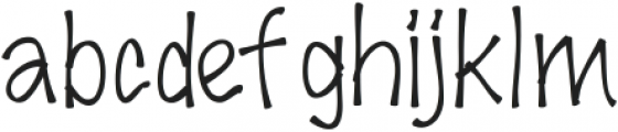 Stickly ttf (400) Font LOWERCASE
