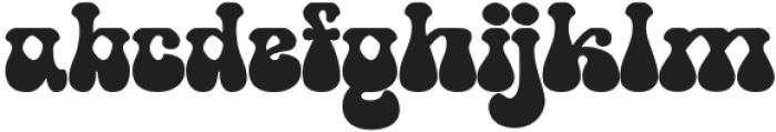 Sticky Melody Regular otf (400) Font LOWERCASE