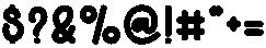Sticky Price Regular otf (400) Font OTHER CHARS