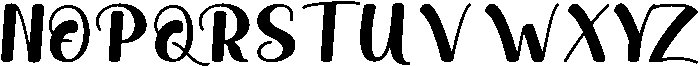 Sticky-Regular otf (400) Font UPPERCASE