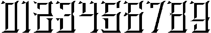 Stiger Bevel otf (400) Font OTHER CHARS
