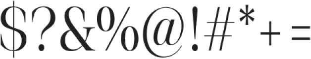 Stigsa Display Condensed otf (400) Font OTHER CHARS