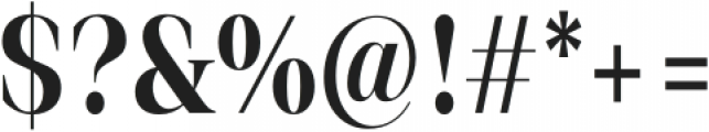 Stigsa Display Extra Bold Condensed otf (700) Font OTHER CHARS