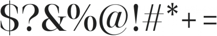 Stigsa Display Medium Semi Condensed otf (500) Font OTHER CHARS