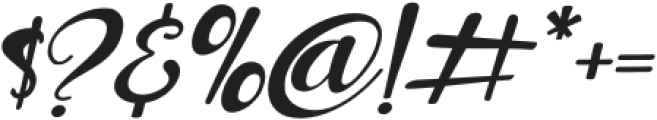 StillValentine-Italic otf (400) Font OTHER CHARS