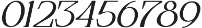 Stilora-Italic otf (400) Font OTHER CHARS