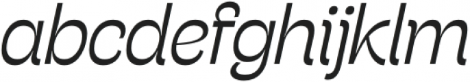 Stinger Light Italic otf (300) Font LOWERCASE