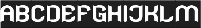 Stingray-Inverse otf (400) Font UPPERCASE