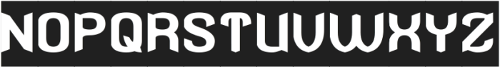 Stingray-Inverse otf (400) Font UPPERCASE