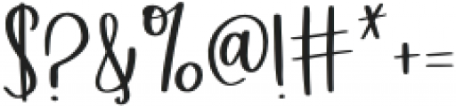 Stirling Cottage Script Regular otf (400) Font OTHER CHARS
