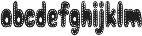 Stitch Crafters Regular otf (400) Font LOWERCASE