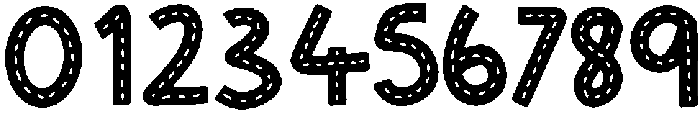 Stitch Regular otf (400) Font OTHER CHARS