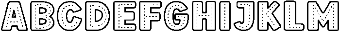 Stitch Regular otf (400) Font UPPERCASE