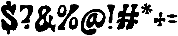 Stitched Horror Regular otf (400) Font OTHER CHARS