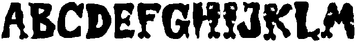 Stitched Horror Regular otf (400) FONT