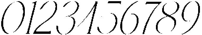 Stivra Light Thin Italic otf (100) Font OTHER CHARS
