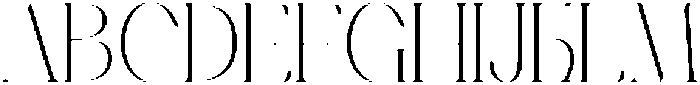 Stivra Light Thin otf (100) Font UPPERCASE