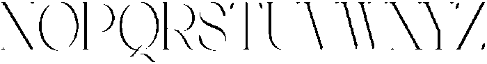 Stivra Light Thin otf (100) Font UPPERCASE