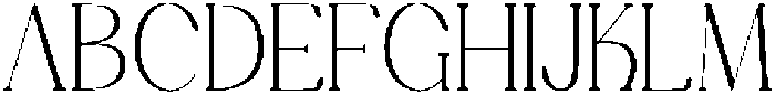 Stivra Light otf (300) Font UPPERCASE